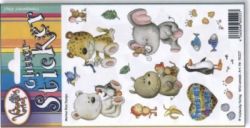 Ziersticker VIELSEIDIG Wild animals